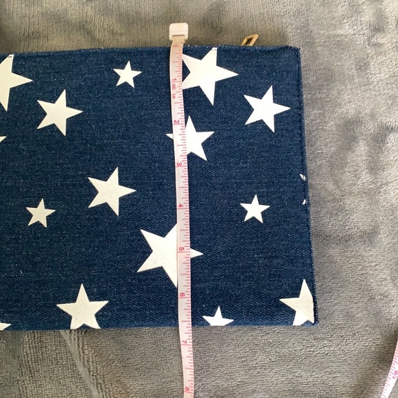 Darling dark denim wristlet clutch. Perfect size! - Picture 7 of 8